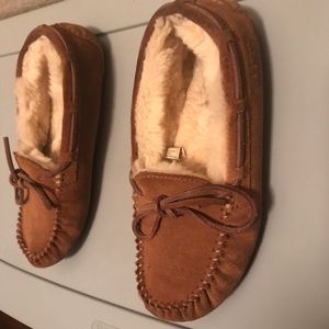 Ugg slip on moccasins